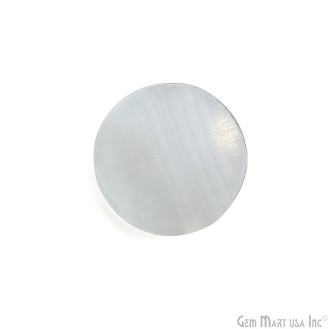 Selenite Charging Crystal Plate Round Charging & Purification Station 3 inch