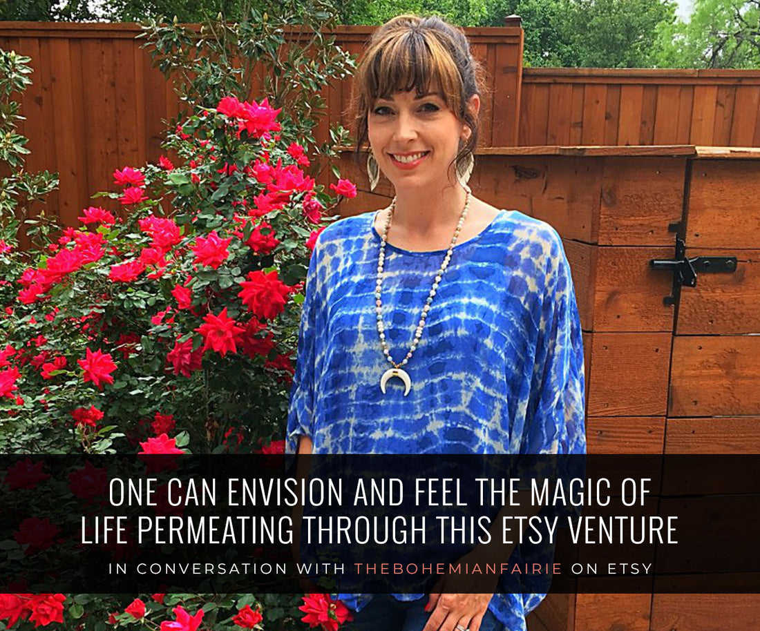 SHE FLIES BY HER OWN WINGS TO CREATE MAGIC AT THEBOHEMIANFAIRIE!