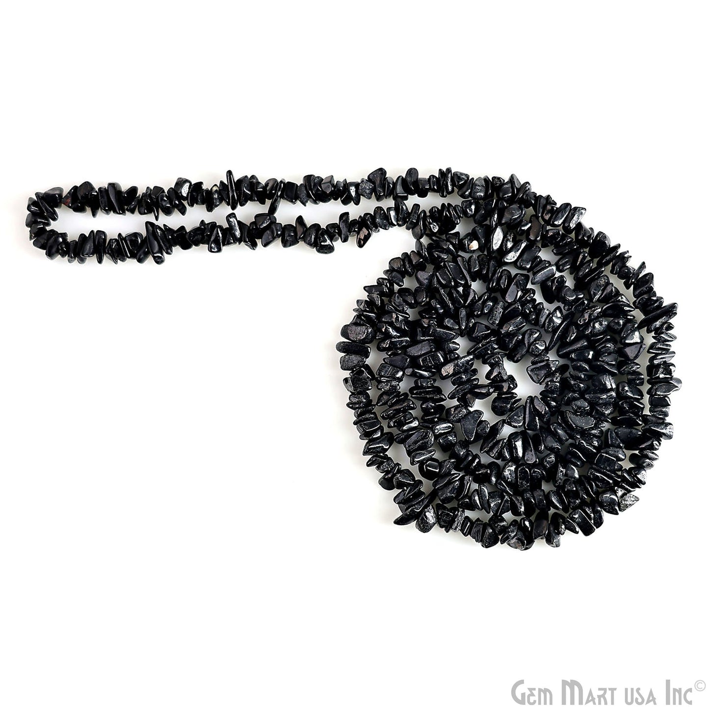 Natural Chip Beads, 34 Inch, Genuine Chip Strands, Drilled Strung Nugget Beads, 3-7mm, Polished, GemMartUSA (70001)
