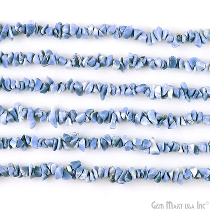 Natural Blue Opal Chip Beads Strand, Semi Precious, Gemstone Chips, Gemstone Beads