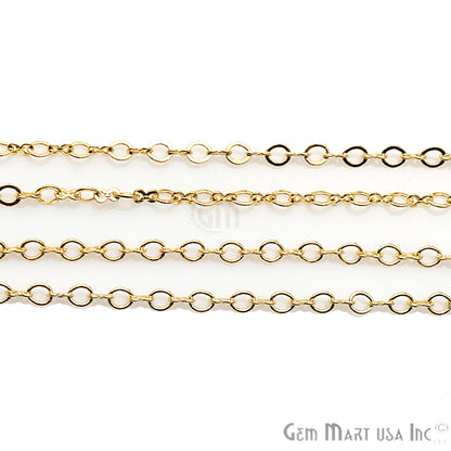 Link Finding Gold Plated Station Rosary Chain