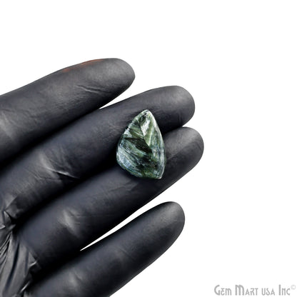 Natural Seraphinite Cab Striped Cabochon Gemstones