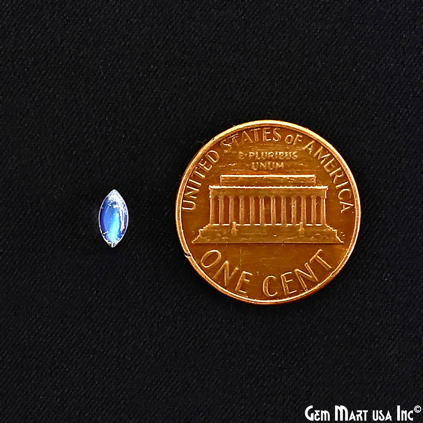 Natural Rainbow Moonstone Marquise Cabochon, 3x6mm, AA Quality Blue Fire, 100% Cabochon Loose Stone, Wholesale Gemstones