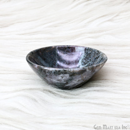 Natural Mozarkite Mini Carved Gemstone Bowl Cup 2 inch