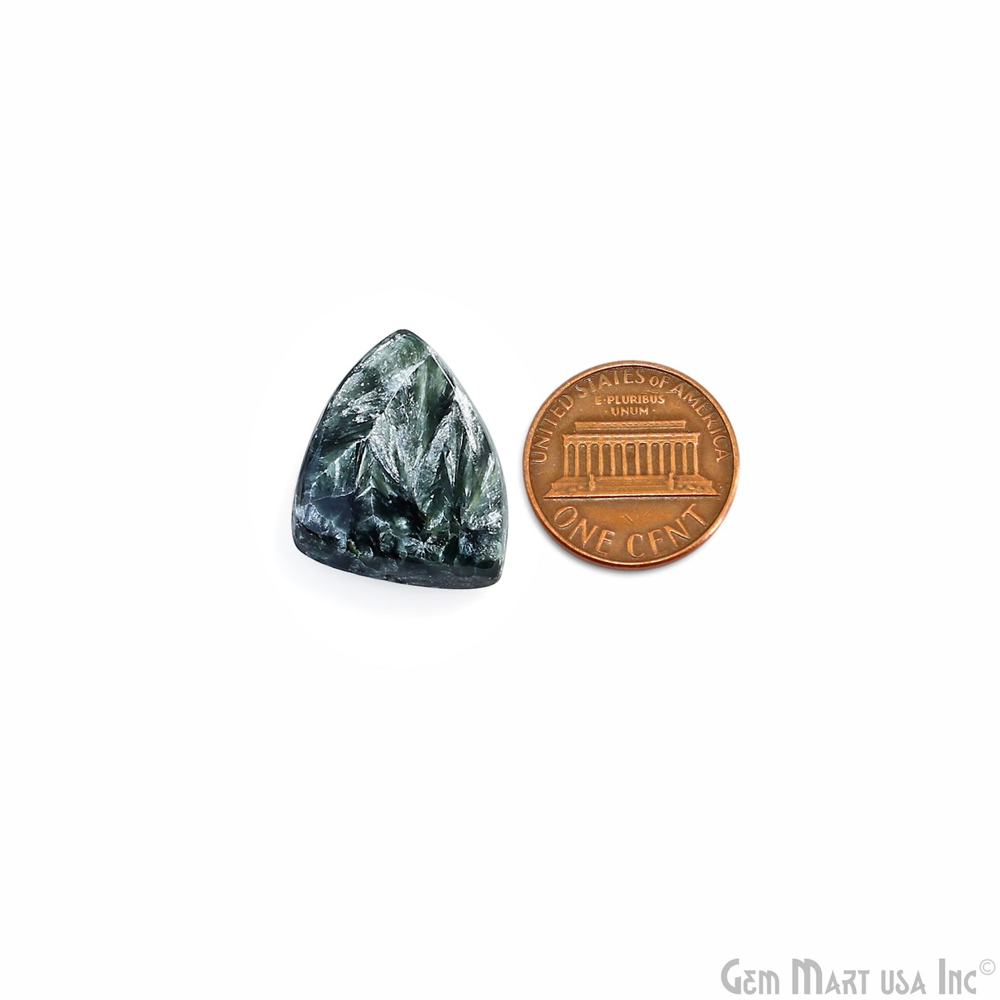 Natural Seraphinite Cab Striped Cabochon Gemstones