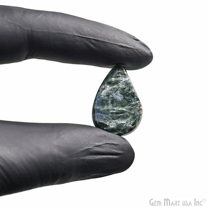 Natural Seraphinite Cab Striped Cabochon Gemstones