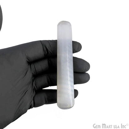 Hand Made SPA Massage Wand Reiki Healing Crystal Relaxation Meditation Collection Gift, Healing Crystal