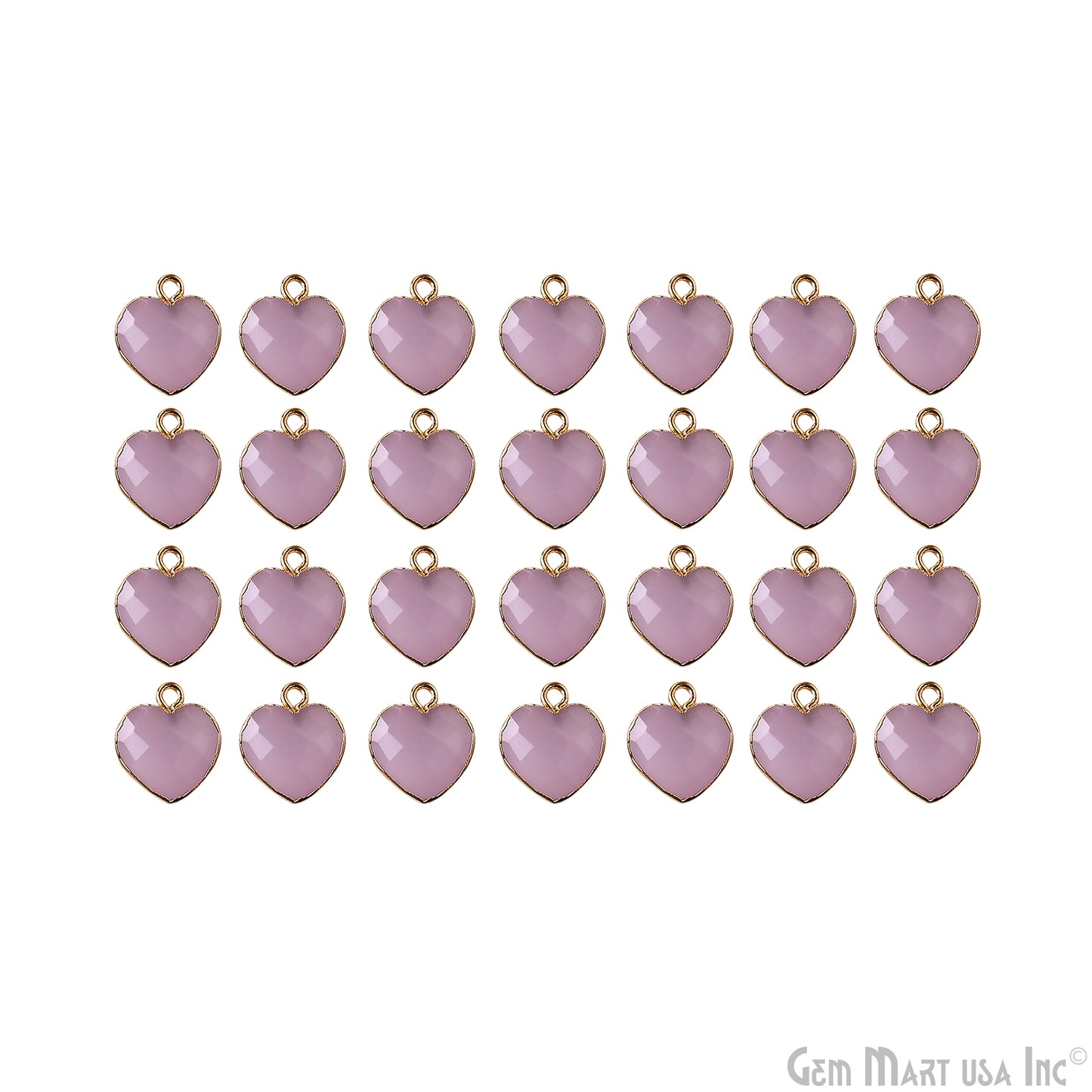 Heart Shape 13x12mm Silver Electroplated Single Bail Gemstone Connector Pendant