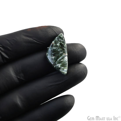 Natural Seraphinite Cab Striped Cabochon Gemstones