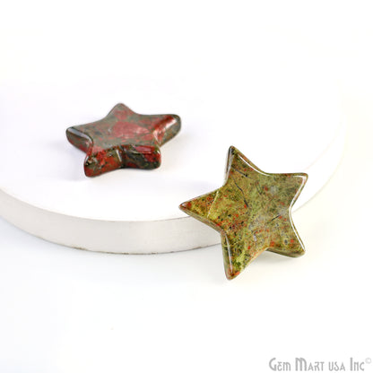 Star Shaped Natural Stone Hand Carved Gemstone