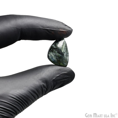 Natural Seraphinite Cab Striped Cabochon Gemstones
