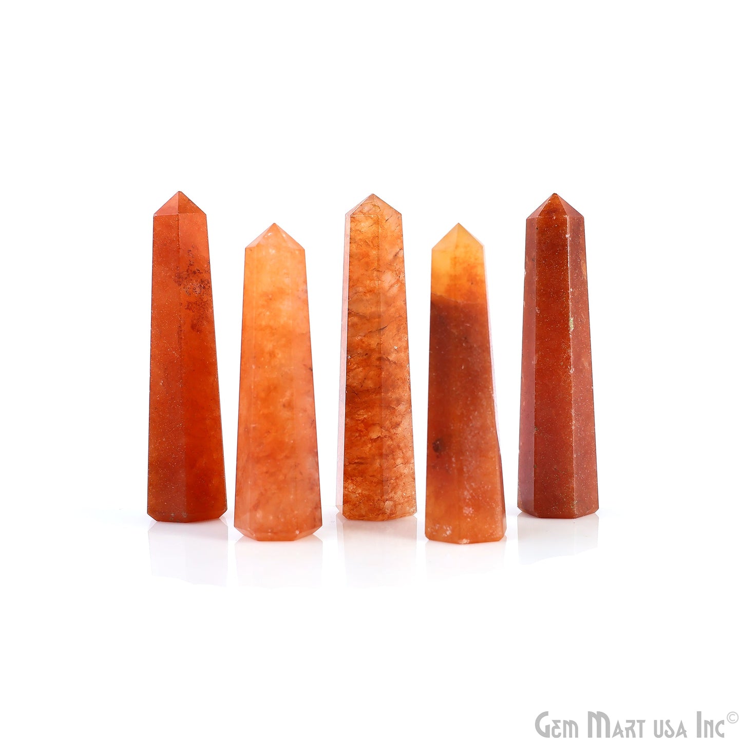 Gemstone Jumbo Tower Crystal Tower Obelisk Healing Meditation Gemstones 2-3 Inch