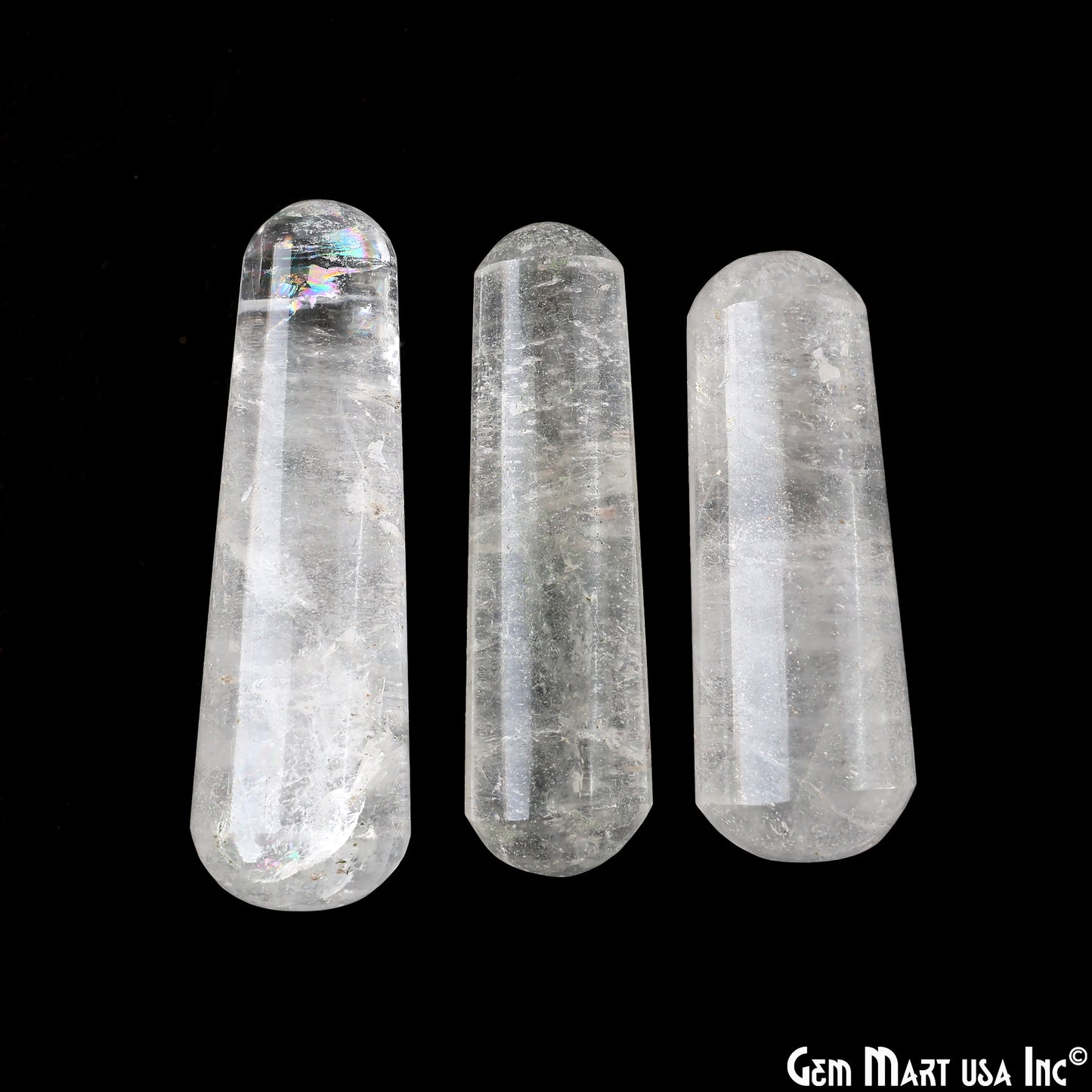 Crystal Massage Wand Terminate Gemstone, Metaphysical, Crystal Pencil Point, Crystal Tower, Chakra Stone, Healing Crystal 3-4Inch