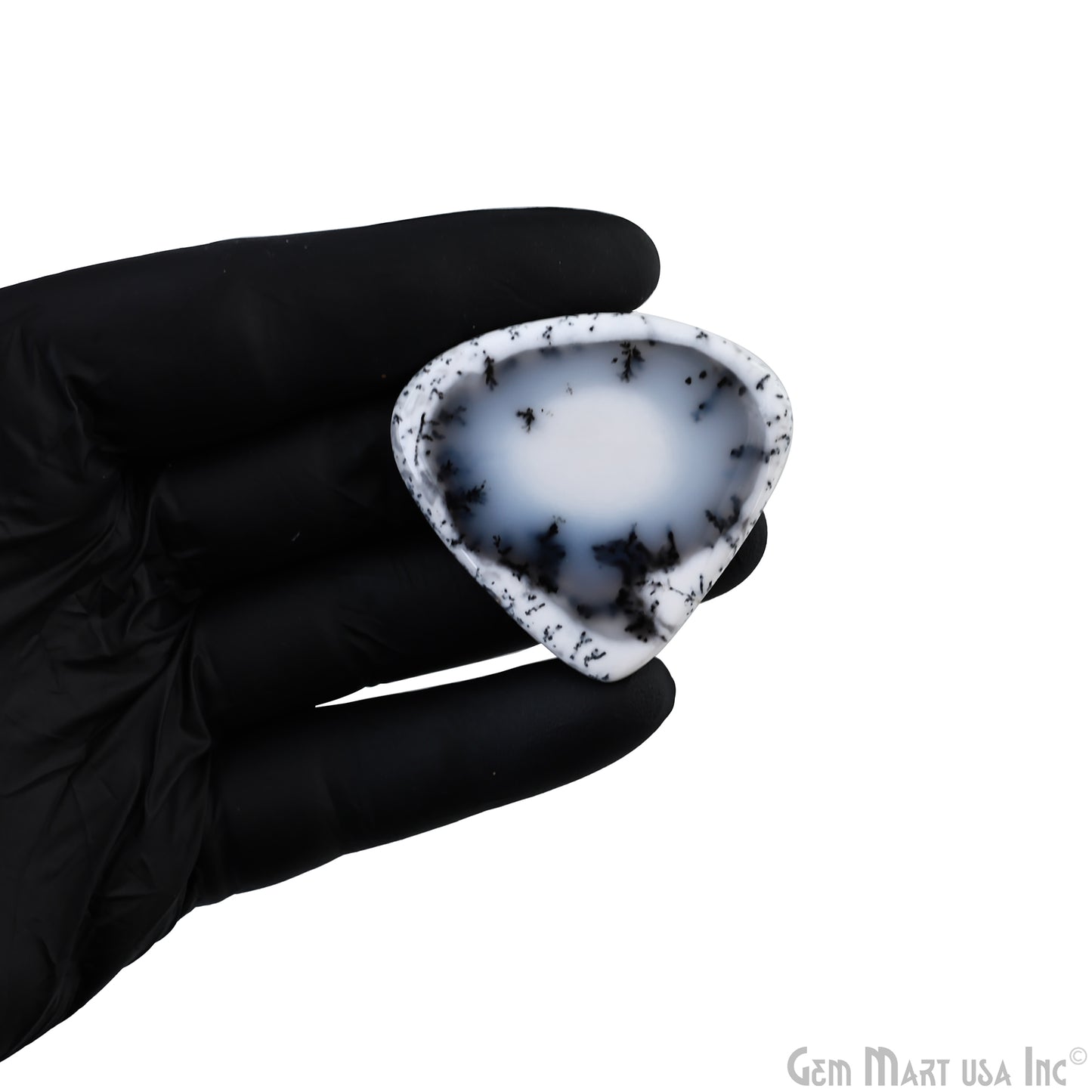Natural Dendrite Opal Cab Striped Cabochon Gemstones