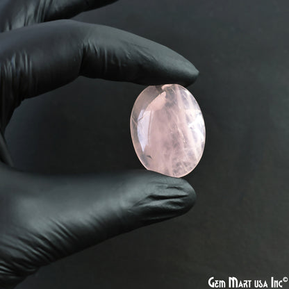 Natural Rose Quartz Cab Striped Cabochon Gemstones