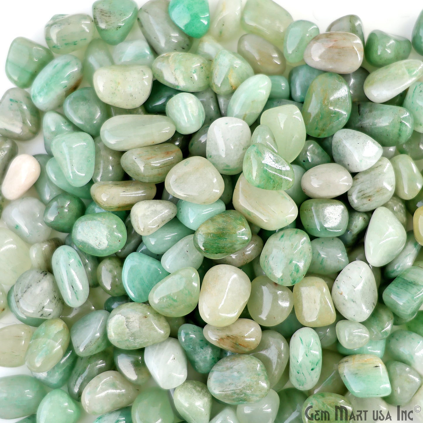 Aventurine Tumbled, Reiki Healing, Beach Stone, Spiritual Stone, 3.53oz Lot