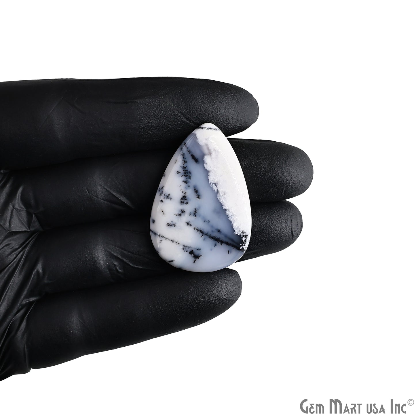Natural Dendrite Opal Cab Striped Cabochon Gemstones
