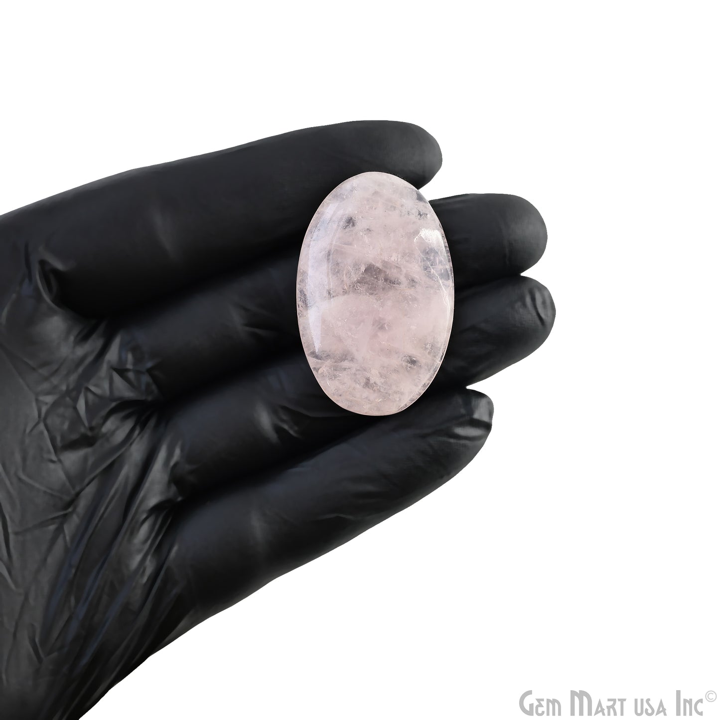 Natural Rose Quartz Cab Striped Cabochon Gemstones