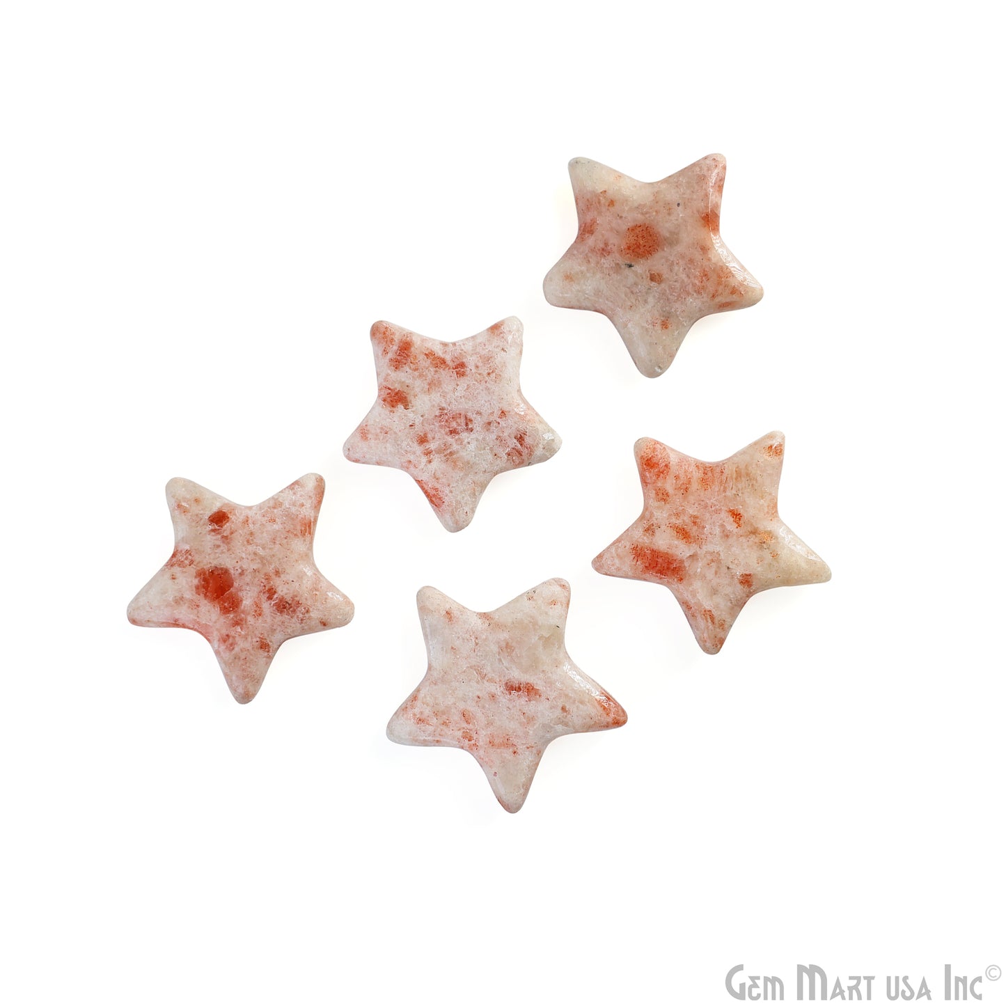 Star Shaped Natural Stone Hand Carved Gemstone