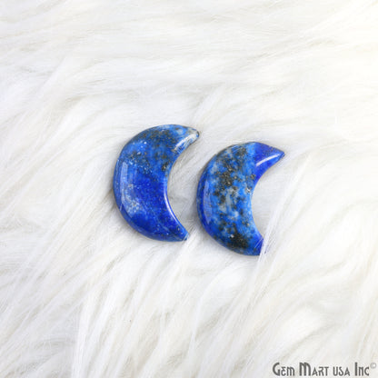 Moon Shaped Natural Stone Hand Carved Gemstone