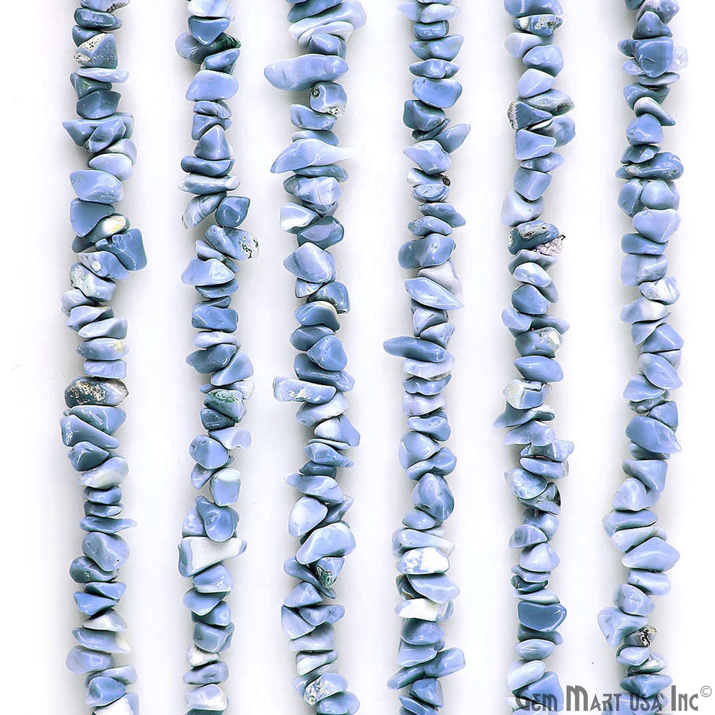 Natural Blue Opal Chip Beads Strand, Semi Precious, Gemstone Chips, Gemstone Beads