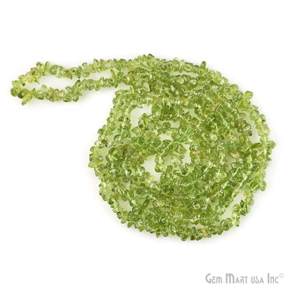 Natural Chip Beads, 34 Inch, Genuine Chip Strands, Drilled Strung Nugget Beads, 3-7mm, Polished, GemMartUSA (70001)