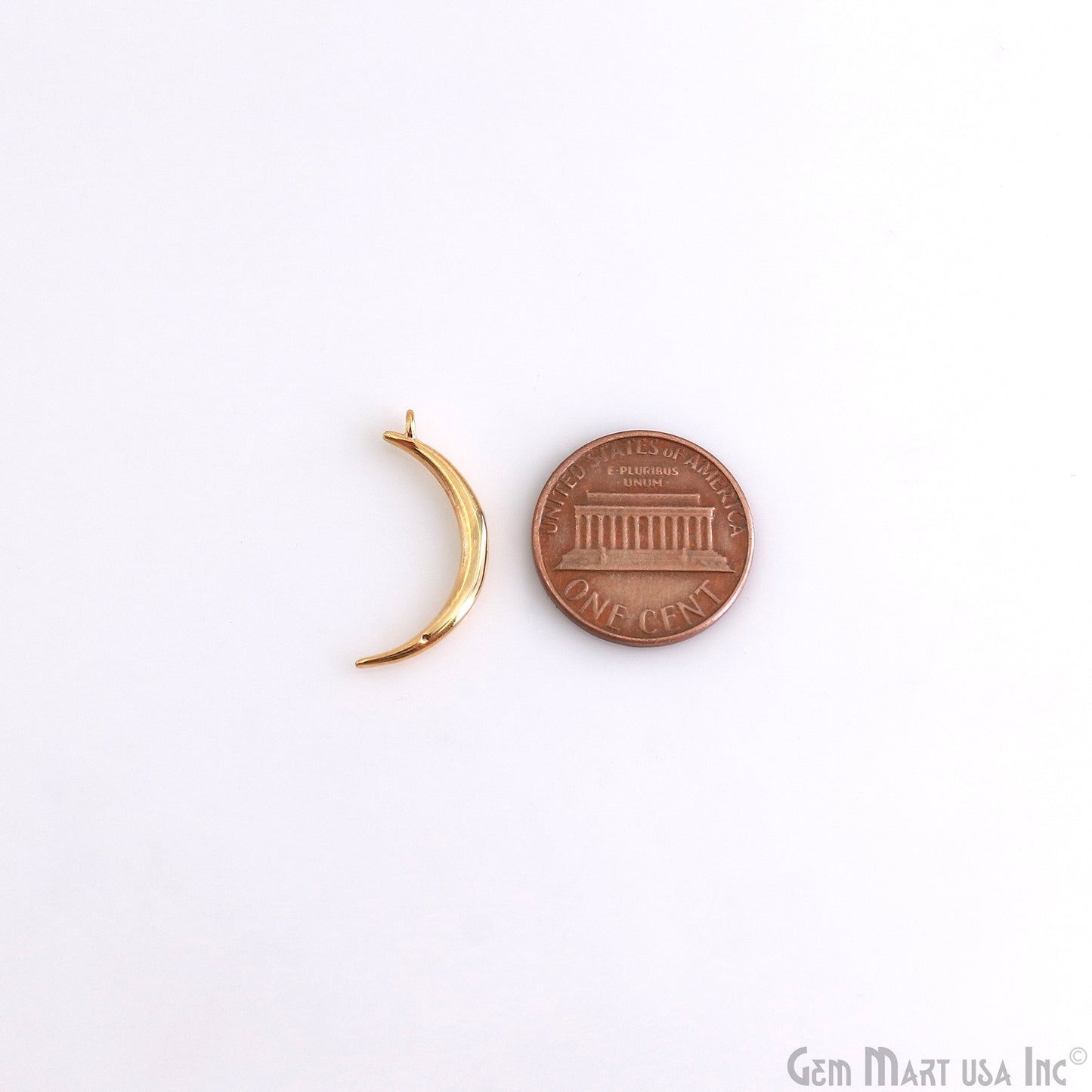 Moon Shape Charm Gold Finding Jewelry Supplies