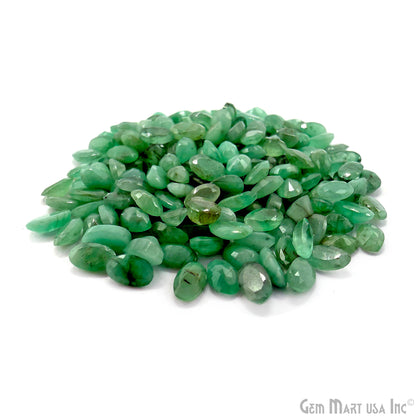 Emerald Wholesale Gemstones, 100% Natural Precious Gems, Green Faceted Loose Gems, 5x3mm, Oval, 5 Carats