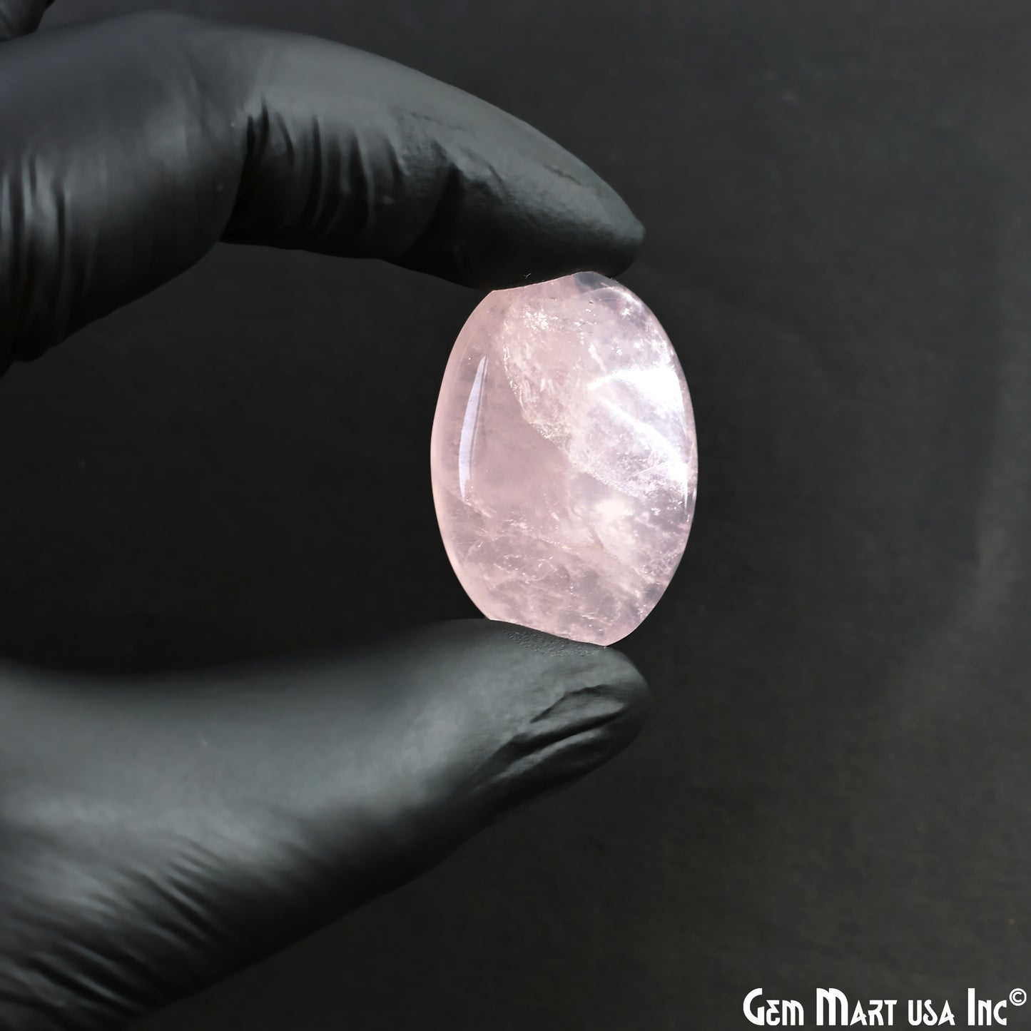 Natural Rose Quartz Cab Striped Cabochon Gemstones