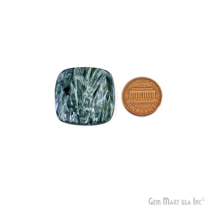 Natural Seraphinite Cab Striped Cabochon Gemstones