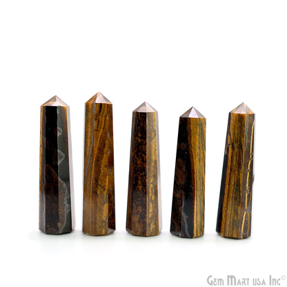 Gemstone Jumbo Tower Crystal Tower Obelisk Healing Meditation Gemstones 2-3 Inch