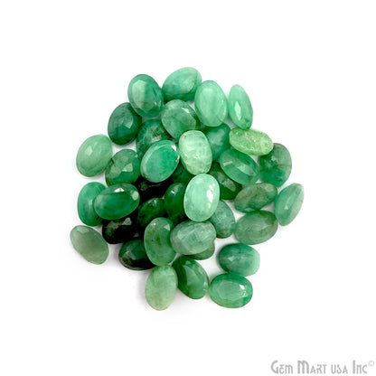 Emerald Wholesale Gemstones, 100% Natural Precious Gems, Green Faceted Loose Gems, 7x5mm, Oval, 5 Carats