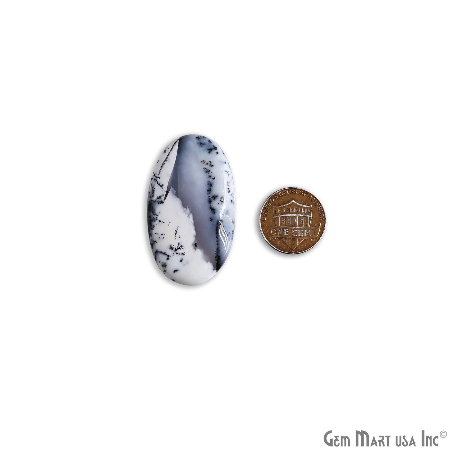 Natural Dendrite Opal Cab Striped Cabochon Gemstones