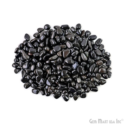 Natural Black Agate Tumbled, Reiki Healing, Beach Stone, Premium Quality