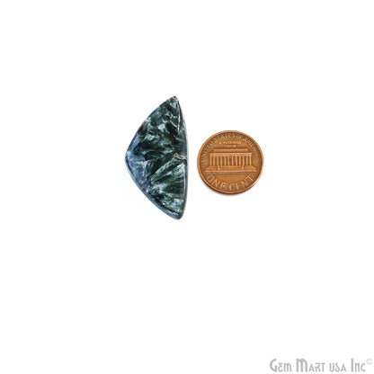 Natural Seraphinite Cab Striped Cabochon Gemstones