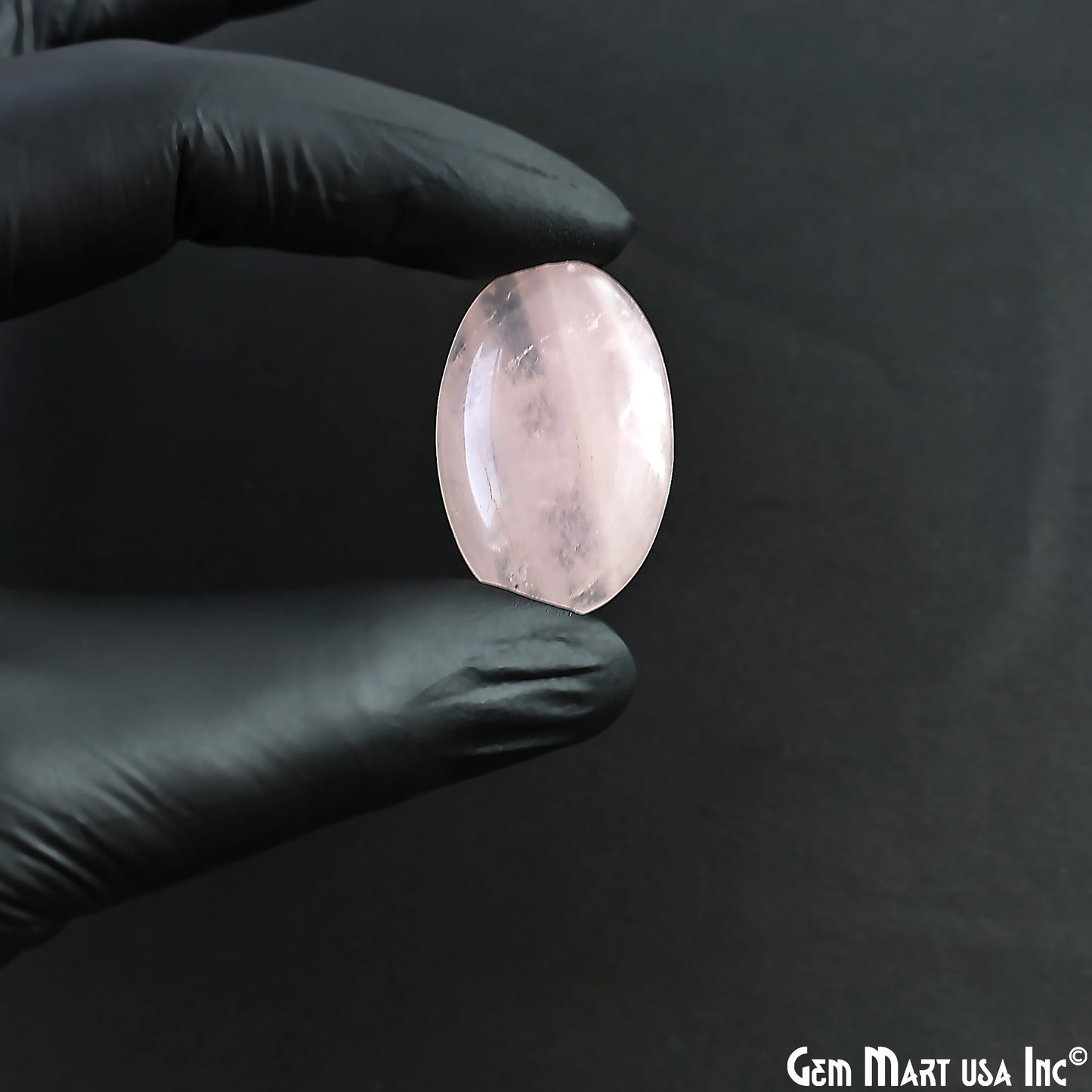 Natural Rose Quartz Cab Striped Cabochon Gemstones