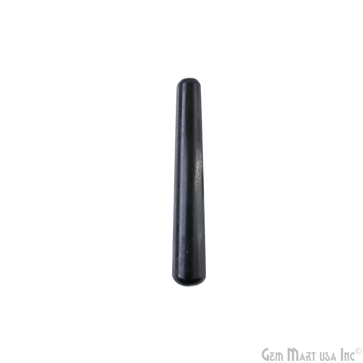 Black Tourmaline Handmade Massage Wand 4" - Reiki Healing Crystal, Chakra Healing Tool, Healing Stone for Wellness Tool, Gift