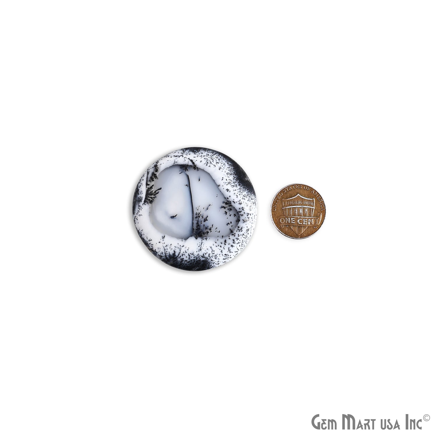 Natural Dendrite Opal Cab Striped Cabochon Gemstones