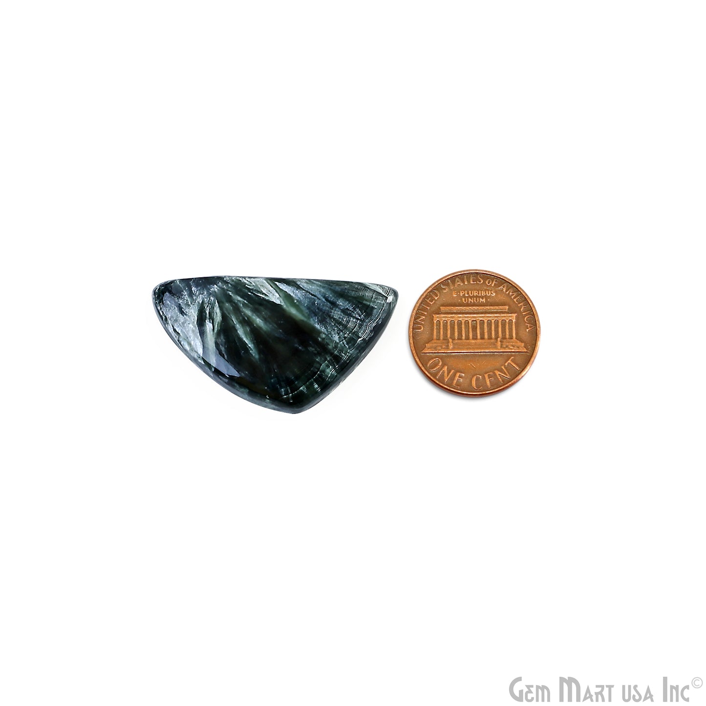 Natural Seraphinite Cab Striped Cabochon Gemstones