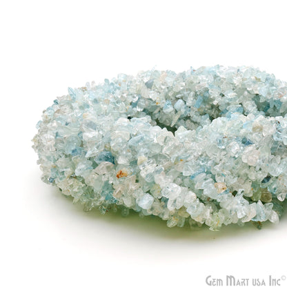 Natural Chip Beads, 34 Inch, Genuine Chip Strands, Drilled Strung Nugget Beads, 3-7mm, Polished, GemMartUSA (70001)