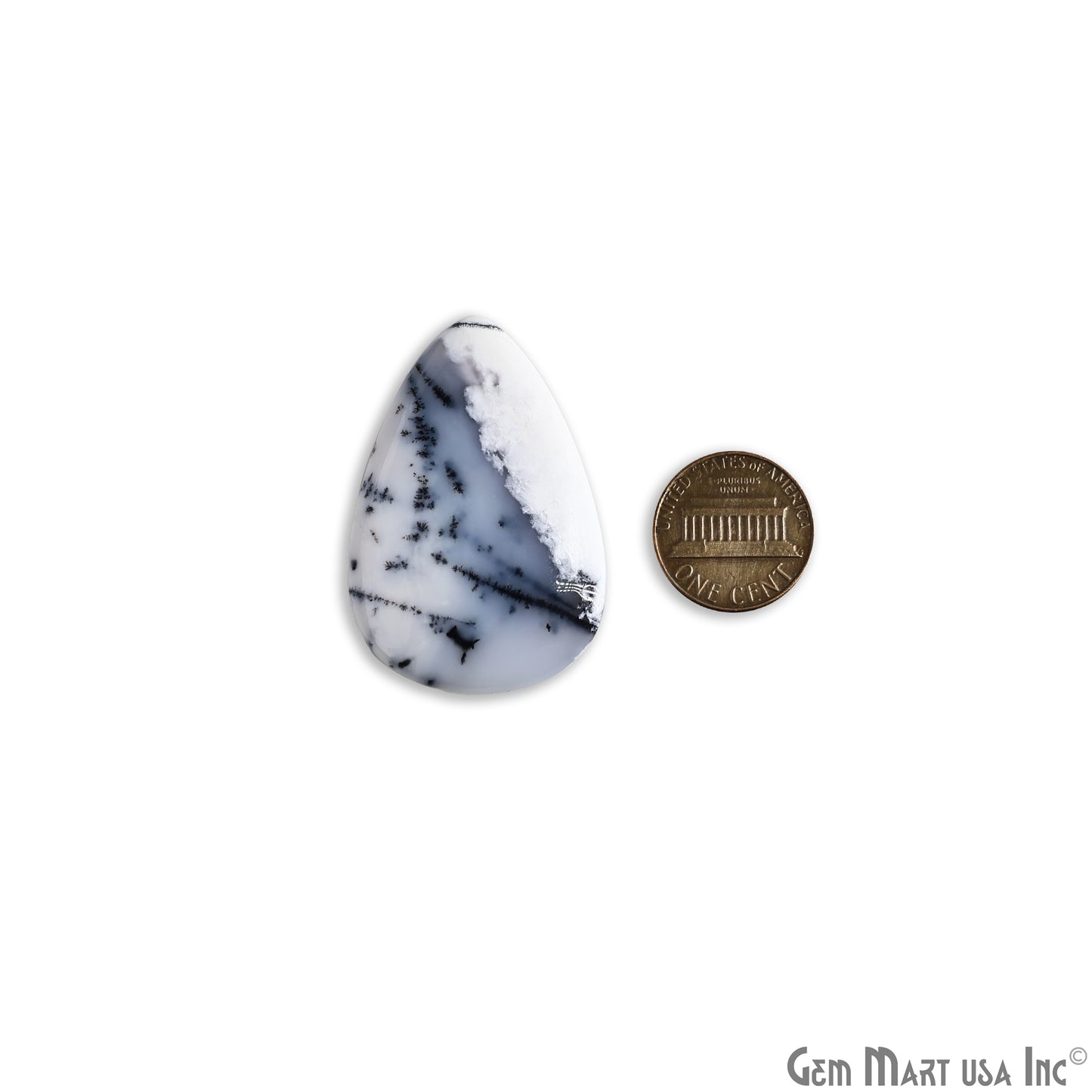 Natural Dendrite Opal Cab Striped Cabochon Gemstones