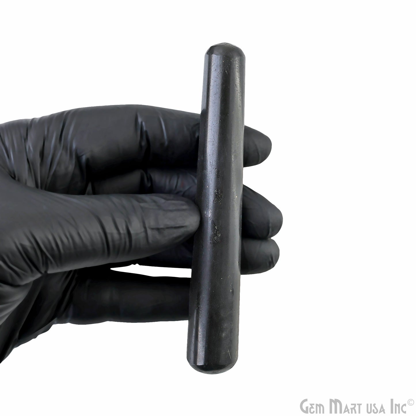 Black Tourmaline Handmade Massage Wand 4" - Reiki Healing Crystal, Chakra Healing Tool, Healing Stone for Wellness Tool, Gift