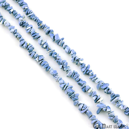 Natural Blue Opal Chip Beads Strand, Semi Precious, Gemstone Chips, Gemstone Beads