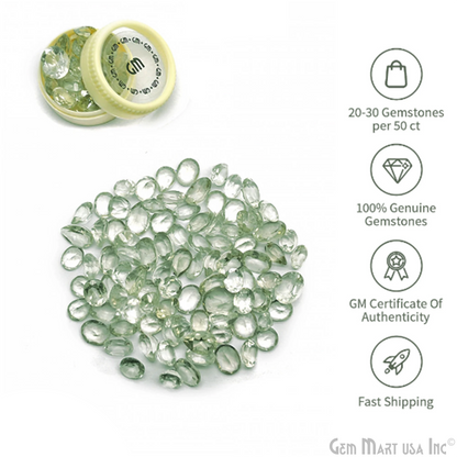 Wholesale Faceted Gemstones, 100% Natural Semi-Precious Gems,  Faceted Loose Gems, 4-8mm, Mixed, 50 Carats