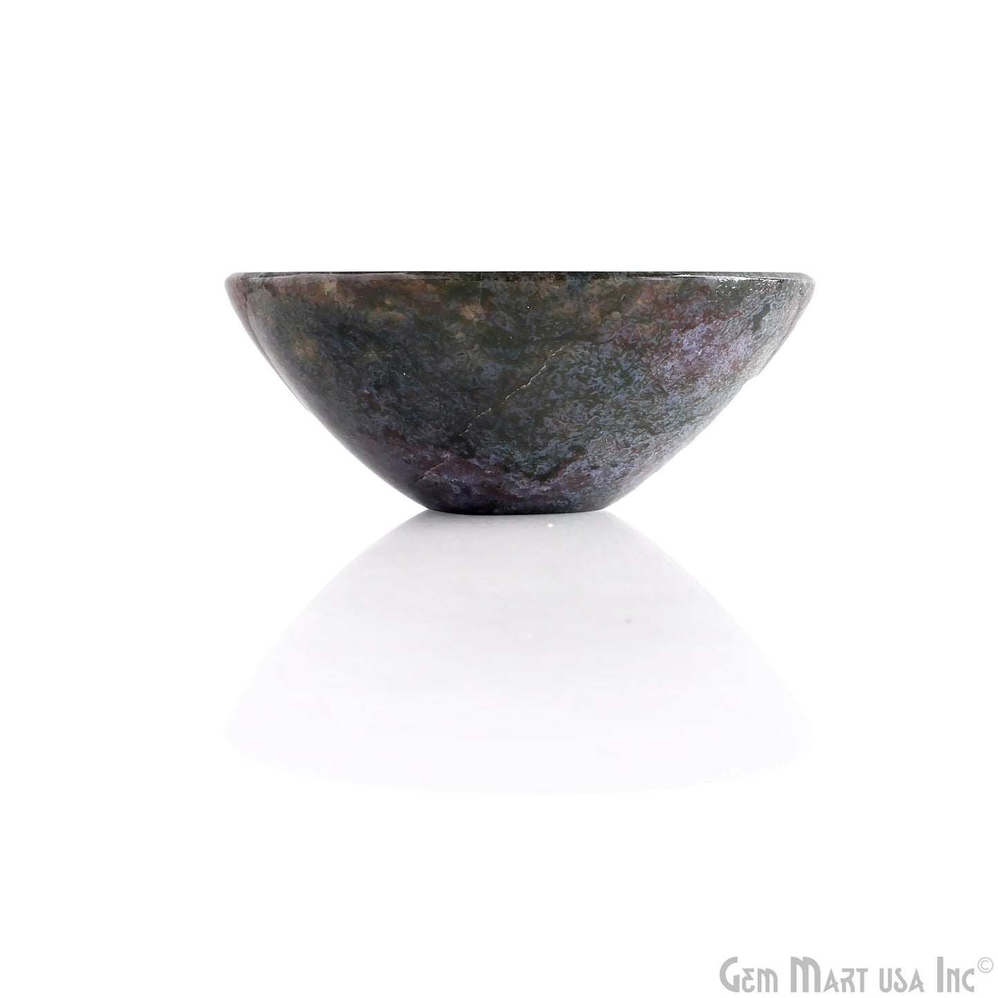 Natural Mozarkite Mini Carved Gemstone Bowl Cup 2 inch