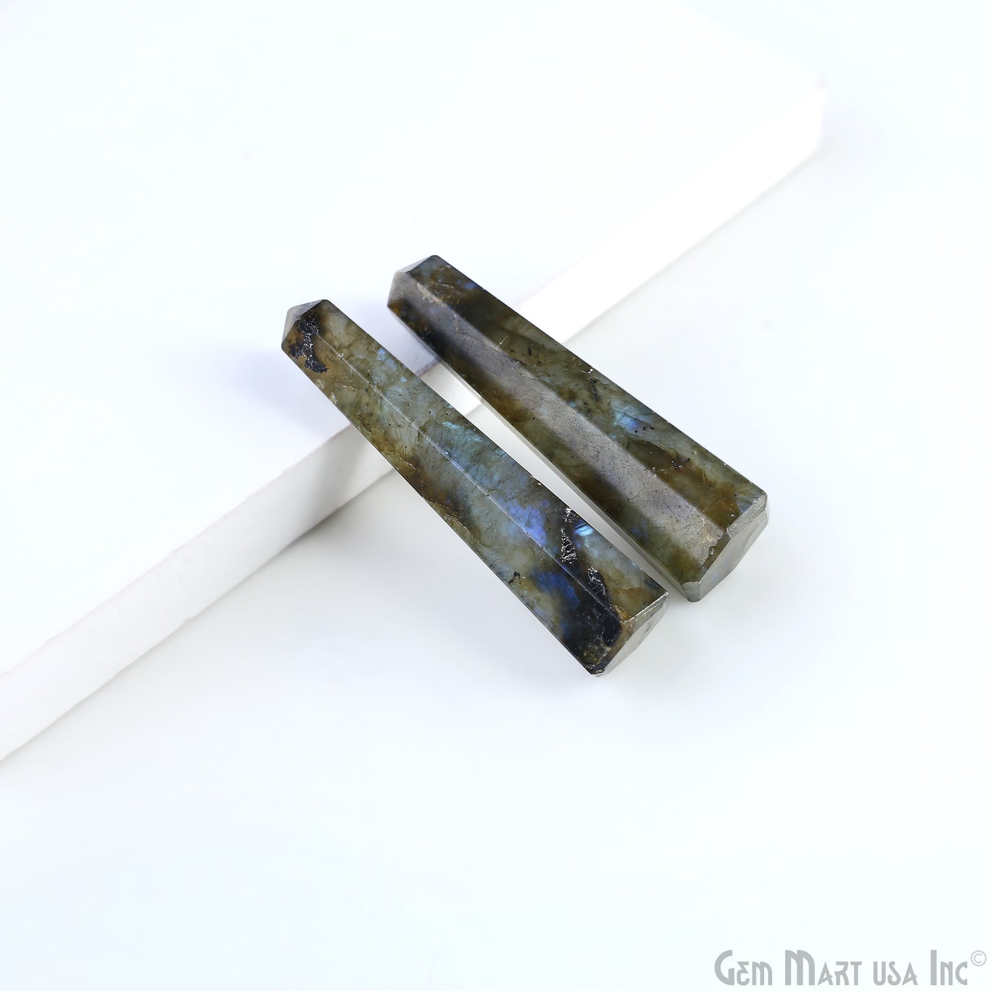 Labradorite Gemstone Jumbo Tower Crystal Tower Obelisk Healing Meditation Gemstones 2-3 Inch