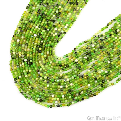 Rondelle Beads, 12-13 Inch Bead Strands, Natural Strung Gemstone, 2-2.5mm, Faceted, GemMartUSA (70000)