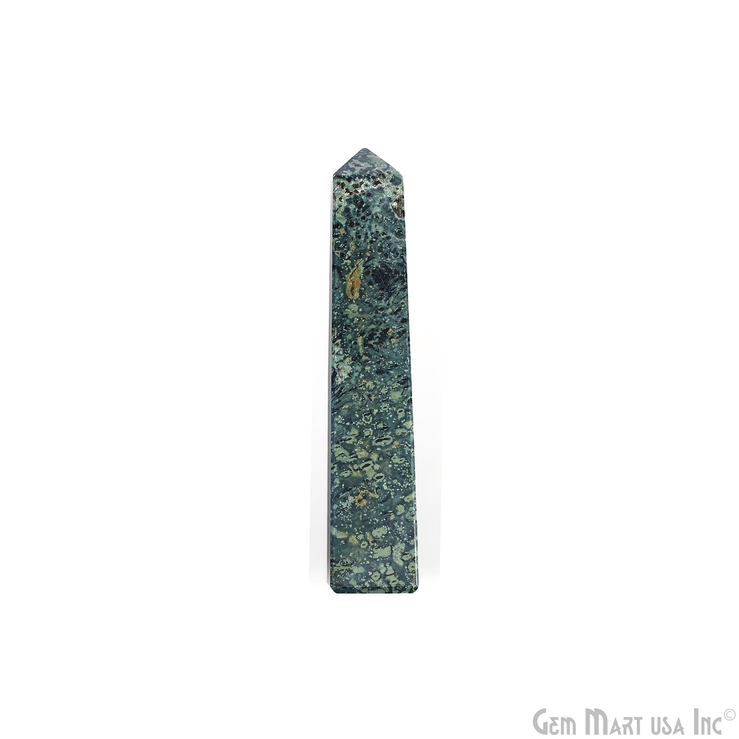 Khambada Gemstone Rectangle Tower Shape 4Inch Crystal Tower Obelisk Healing Meditation Gemstones