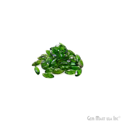 Chrome Diopside Wholesale Gemstones, 100% Natural Semi-Precious Gems, Green Faceted Loose Gems, 6x3mm, Marquise, 5 Carats