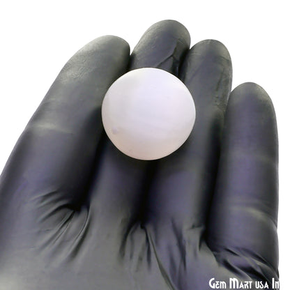 Selenite Sphere ball 25mm Reiki Healing Crystal, Chakra Stones, Healing Stones, Fortune Ball